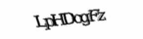 Security check image, please type the characters shown